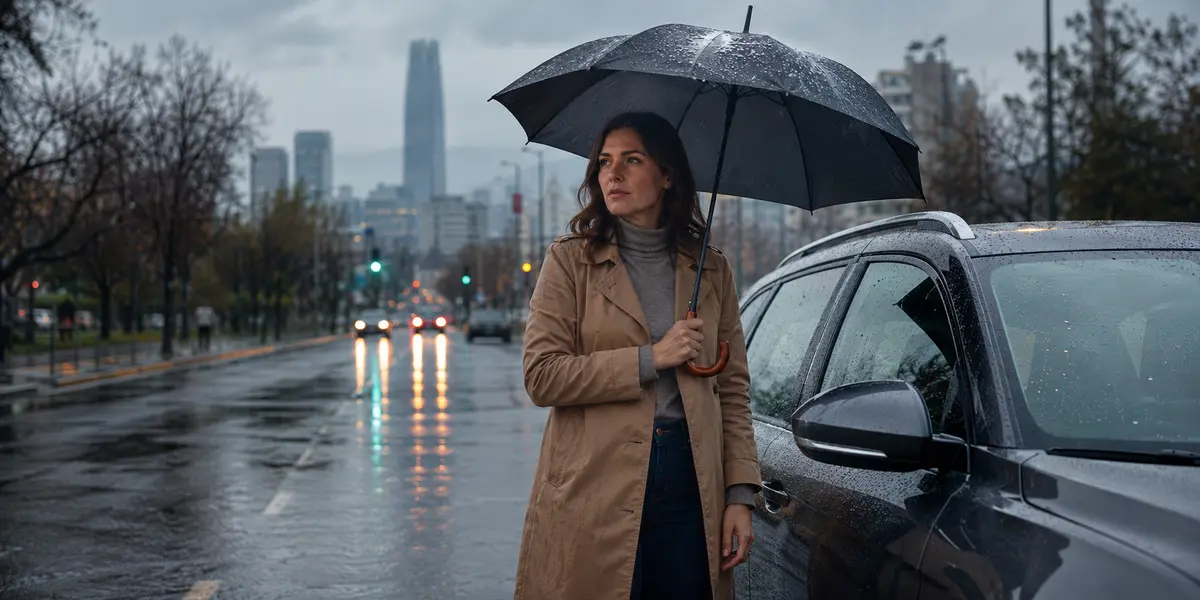 Cómo manejar con lluvia en Chile: consejos para cuidar tus NEUMATICOS, revisar frenos y conducir más seguro